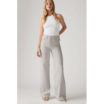Levi's Ribcage Wide Leg Jeans - Damen - Grau / Grau 24X32 Levi's Ribcage Wide Leg Jeans - Damen - Grau / Grau 24X32