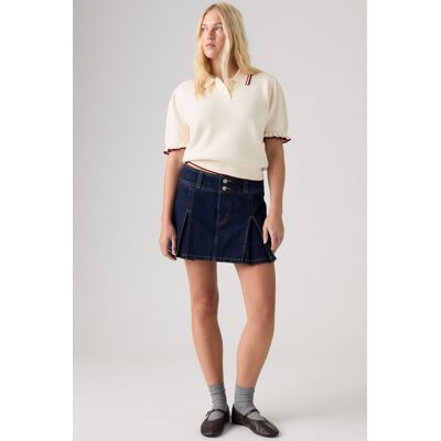 Levi's Minirock mit Kellerfalte - Damen - Dunkle Waschung / Dunkle Waschung 27 Levi's Minirock mit Kellerfalte - Damen - Dunkle Waschung / Dunkle Waschung 27