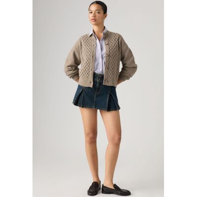 Levi's Minirock mit Kellerfalte - Damen - Dunkle Waschung / Dunkle Waschung 30 Levi's Minirock mit Kellerfalte - Damen - Dunkle Waschung / Dunkle Waschung 30