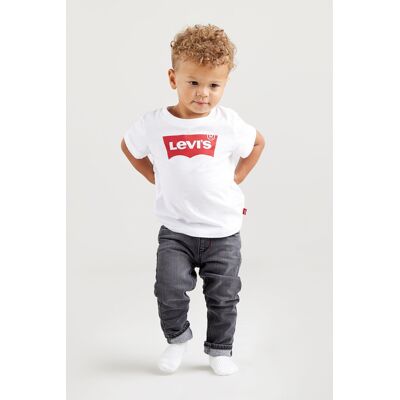 Levi's Baby Batwing T-Shirt - Herren - Weiß / Weiß 12M Levi's Baby Batwing T-Shirt - Herren - Weiß / Weiß 12M