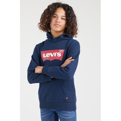 Levi's Batwing Screenprint Hoodie für Teenager - Herren - Blau / Blau 14A Levi's Batwing Screenprint Hoodie für Teenager - Herren - Blau / Blau 14A