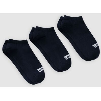 Levi's mittelhohe Socken mit Batwing Logo aus recycelter Baumwolle - 3er-Pack - Herren - Schwarz / Schwarz 35 Levi's mittelhohe Socken mit Batwing Logo aus recycelter Baumwolle - 3er-Pack - Herren - Schwarz / Schwarz 35