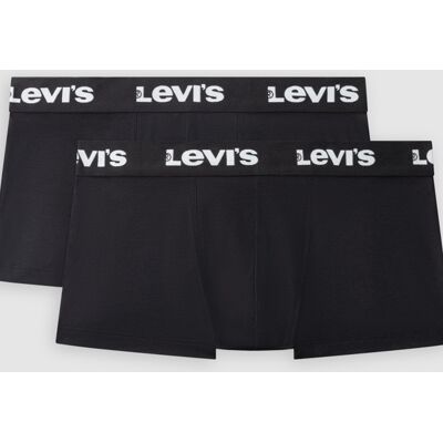 Levi's Repeat Logo Truck - 2 pack - Herren - Schwarz / Schwarz L Levi's Repeat Logo Truck - 2 pack - Herren - Schwarz / Schwarz L
