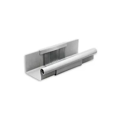 Dachrinnen-Dilatation Grömo mit Blende, Kastenform, Quartz-Zinc, verschiedene Größen (Ausführung: Nenngröße 500. 200mm breit) Dachrinnen-Dilatation Grömo mit Blende, Kastenform, Quartz-Zinc, verschiedene Größen (Ausführung: Nenngröße 500. 200mm breit)
