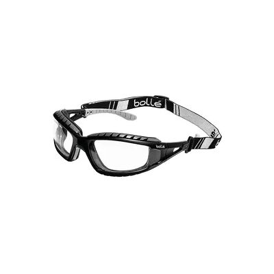 Bollé Schutzbrille TRACKER II Schwarz/Grau,klares PC, TRACPSI Bollé Schutzbrille TRACKER II Schwarz/Grau,klares PC, TRACPSI