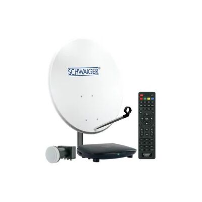 HDTV 4 TN, Full HD: SAT-Anlage d: 80cm, Stahl Quad-LNB + Receiver SCHWAIGER HDTV 4 TN, Full HD: SAT-Anlage d: 80cm, Stahl Quad-LNB + Receiver SCHWAIGER