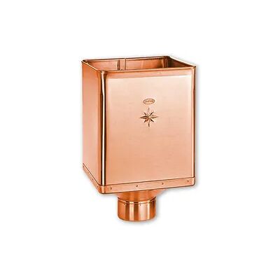Design-Wasserfangkasten Grömo, Kupfer, verschiedene Größen (Ausführung: Ø 120mm) Design-Wasserfangkasten Grömo, Kupfer, verschiedene Größen (Ausführung: Ø 120mm)