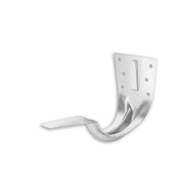 Stirnbretthalter Grömo, halbrund, Stahl verzinkt, verschiedene Größen (Ausführung: Nenngröße 333. Ø 80mm) Stirnbretthalter Grömo, halbrund, Stahl verzinkt, verschiedene Größen (Ausführung: Nenngröße 333. Ø 80mm)