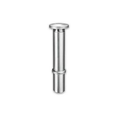 Dunstrohr Grömo mit Dunsthut, Zink, verschiedene Größen (Ausführung: Ø 87mm) Dunstrohr Grömo mit Dunsthut, Zink, verschiedene Größen (Ausführung: Ø 87mm)