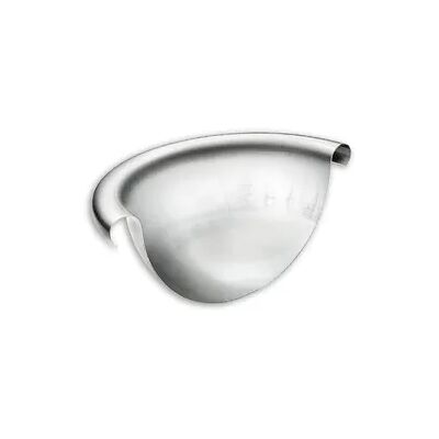 Dachrinne Viertelkugel Grömo zum Löten, universal, Zink, verschiedene Größen (Ausführung: Nenngröße 280. Ø 127mm) Dachrinne Viertelkugel Grömo zum Löten, universal, Zink, verschiedene Größen (Ausführung: Nenngröße 280. Ø 127mm)
