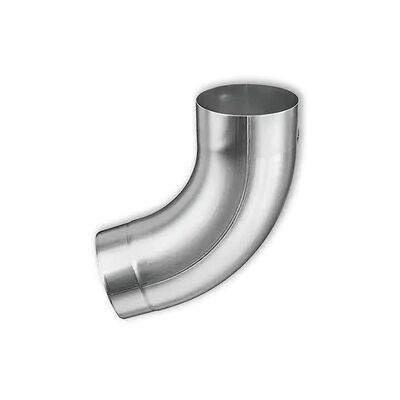 Rohrbogen 72° Grömo mit Einzug, Aluminium, verschiedene Größen (Ausführung: Ø 120mm) Rohrbogen 72° Grömo mit Einzug, Aluminium, verschiedene Größen (Ausführung: Ø 120mm)