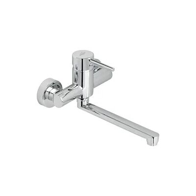 Wand-Spültischmischer Salsa mit Schwenkauslauf Ausladung 245 mm verchromt Evenes Wand-Spültischmischer Salsa mit Schwenkauslauf Ausladung 245 mm verchromt Evenes