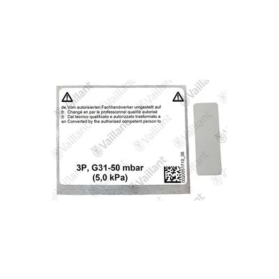 Vaillant Umstellsatz H-P DE/AT 0020253189 Vaillant Umstellsatz H-P DE/AT 0020253189