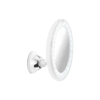 Wandkosmetikspiegel Enian mit LED-Beleuchtung mit Sauger 5-fache Vergrößerung Ø 125 mm Evenes Wandkosmetikspiegel Enian mit LED-Beleuchtung mit Sauger 5-fache Vergrößerung Ø 125 mm Evenes