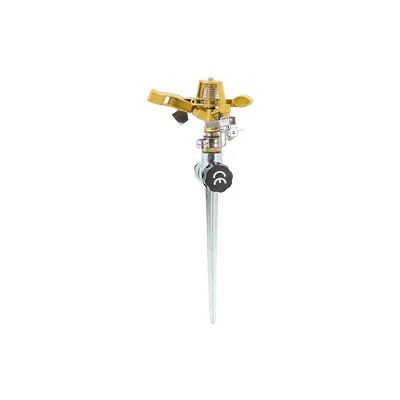 Rehau - Premium Impulsregner Zink/Messing - Durchmesser bis 26 m - 360° - sprinkler Rehau - Premium Impulsregner Zink/Messing - Durchmesser bis 26 m - 360° - sprinkler
