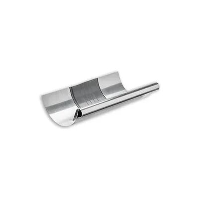 Dachrinnen-Dilatation Grömo, halbrund, Zink, verschiedene Größen (Ausführung: Nenngröße 250. Ø 105mm) Dachrinnen-Dilatation Grömo, halbrund, Zink, verschiedene Größen (Ausführung: Nenngröße 250. Ø 105mm)