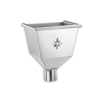 Wasserfangkasten Grömo konisch, Zink, verschiedene Größen (Ausführung: Ø 87mm) Wasserfangkasten Grömo konisch, Zink, verschiedene Größen (Ausführung: Ø 87mm)