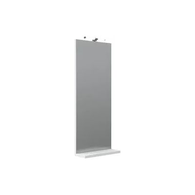 Evenes Spiegel mit Beleuchtung + Ablage weiß matt 350x900mm Evenes Spiegel mit Beleuchtung + Ablage weiß matt 350x900mm