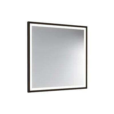 Evenes LED-Spiegel Ranelva m. Touch-Schalter, m. schwarzem Rahmen, Frontbeleuchtung, 1000x800mm Evenes LED-Spiegel Ranelva m. Touch-Schalter, m. schwarzem Rahmen, Frontbeleuchtung, 1000x800mm