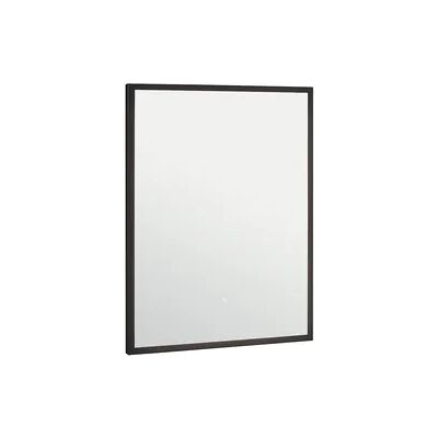 Evenes LED-Spiegel Oselva m. Touch-Schalter, m. schwarzem Rahmen, 600x800mm Evenes LED-Spiegel Oselva m. Touch-Schalter, m. schwarzem Rahmen, 600x800mm