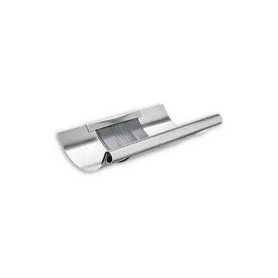 Dachrinnen-Dilatation Grömo, halbrund, Zink (Ausführung: Nenngröße 500. Ø 250mm) Dachrinnen-Dilatation Grömo, halbrund, Zink (Ausführung: Nenngröße 500. Ø 250mm)