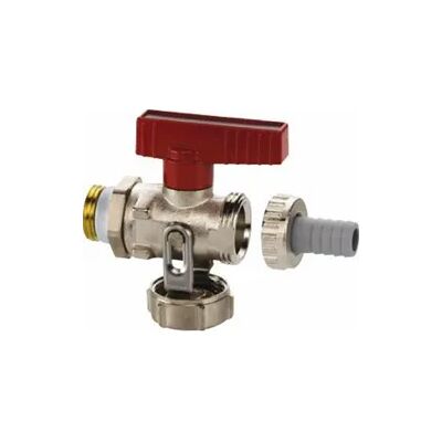 Buderus Simplex KFE-Kugelhahn 1/2'' PN16 Solar mit Schlauchverschraubung Buderus Simplex KFE-Kugelhahn 1/2'' PN16 Solar mit Schlauchverschraubung