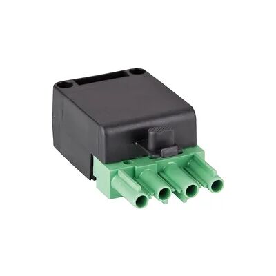 Stecker 4-polig grün/schwarz, 250/400V, 16A System Wieland Stecker 4-polig grün/schwarz, 250/400V, 16A System Wieland