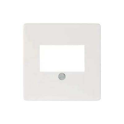 Abdeckplatte f. TAE, Lautsprecher und USB-Anschlussdose titanweiß/ Schutzart IP20 1St. Siemens Abdeckplatte f. TAE, Lautsprecher und USB-Anschlussdose titanweiß/ Schutzart IP20 1St. Siemens