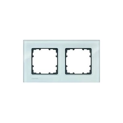 Rahmen 90-mm-Maß, Glas 2fach, 161 mm x 90 mm kristallgrün / 1 Stück Siemens Rahmen 90-mm-Maß, Glas 2fach, 161 mm x 90 mm kristallgrün / 1 Stück Siemens