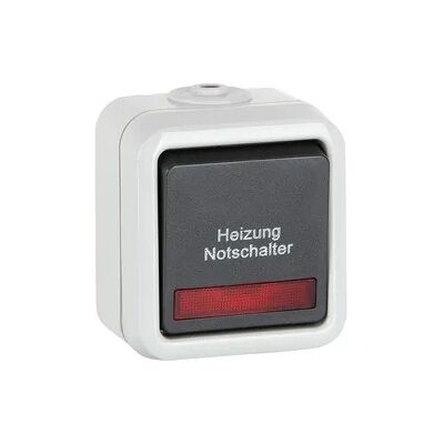 Peha D 626 WAB HN - Heizungs-Notschalter 10A 250V Peha D 626 WAB HN - Heizungs-Notschalter 10A 250V