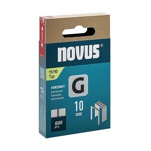Flachdrahtklammer Novus Typ G 11/10 verzinkt VPE: 600 Stück Flachdrahtklammer Novus Typ G 11/10 verzinkt VPE: 600 Stück