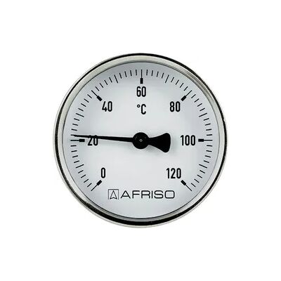 Afriso Magnet-Anlegethermometer 63 mm, 0 - 120°C Afriso Magnet-Anlegethermometer 63 mm, 0 - 120°C