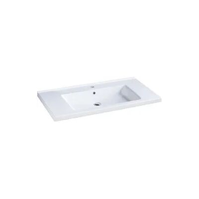 Waschtisch TRENDY BxHxT: 1060x155x510 mm 1 Hahnloch Keramik weiß Evenes Waschtisch TRENDY BxHxT: 1060x155x510 mm 1 Hahnloch Keramik weiß Evenes