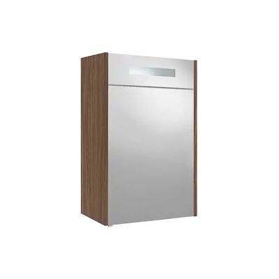 Spiegelschrank m. bel. Blende Eiche Khaki, 1 Tür, Anschlag rechts, 600x750x188 mm Evenes Spiegelschrank m. bel. Blende Eiche Khaki, 1 Tür, Anschlag rechts, 600x750x188 mm Evenes