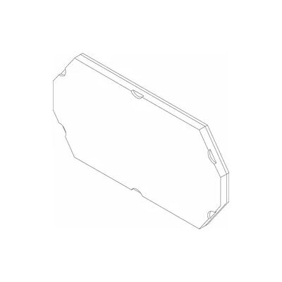 Buderus Abdeckung (Wärmetauscher) cover heat exchanger - 87186664010 Buderus Abdeckung (Wärmetauscher) cover heat exchanger - 87186664010