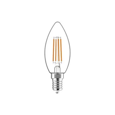 LED'S LIGHT LED Filament Leuchtmittel - Kerze C35 E14 4.5W 470lm 2700K Klar 330° dimmbar LEDs Light LED'S LIGHT LED Filament Leuchtmittel - Kerze C35 E14 4.5W 470lm 2700K Klar 330° dimmbar LEDs Light