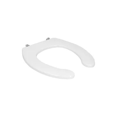 WC-Sitzring Elga offen, weiß, aus Polyester, Scharnier aus Messing verchromt Evenes WC-Sitzring Elga offen, weiß, aus Polyester, Scharnier aus Messing verchromt Evenes