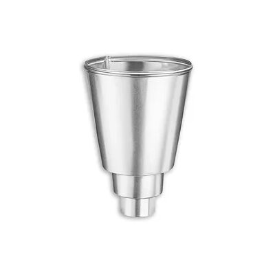 Wasserfangkasten Grömo konisch rund, Zink, verschiedene Größen (Ausführung: Ø 80mm) Wasserfangkasten Grömo konisch rund, Zink, verschiedene Größen (Ausführung: Ø 80mm)