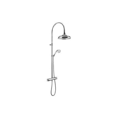 Brause-System Esme Handbrause, Kopfbrause Ø 250 mm und Thermostat chrom Evenes Brause-System Esme Handbrause, Kopfbrause Ø 250 mm und Thermostat chrom Evenes
