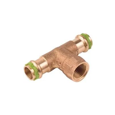 Buderus Logafix Rotguss T-Stück IG i/i/i 22xRp3/4x22 V-Kontur Buderus Logafix Rotguss T-Stück IG i/i/i 22xRp3/4x22 V-Kontur