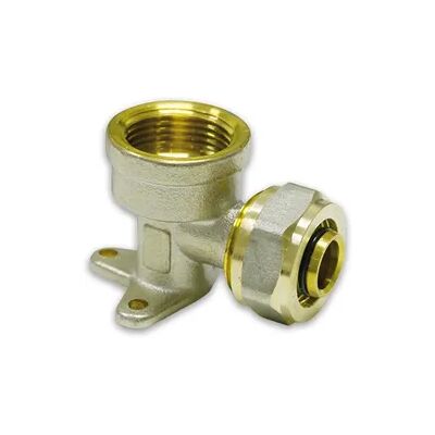 Klemmringverschraubung Schraubfitting Pipetec, Wandwinkel mit Innengewinde (IG) (Ausführung: 16 - 3/4''IG) Klemmringverschraubung Schraubfitting Pipetec, Wandwinkel mit Innengewinde (IG) (Ausführung: 16 - 3/4''IG)