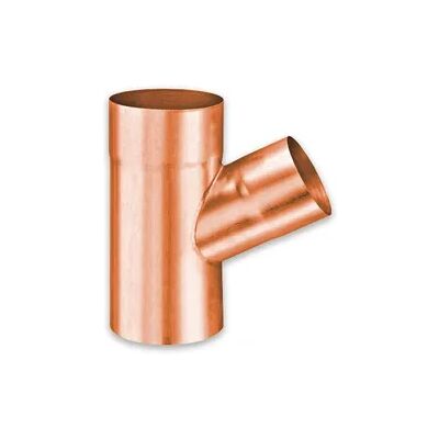 GROMO Fallrohrabzweig 72° Grömo, Kupfer, verschiedene Größen (Ausführung: Ø 87/80mm) GROMO Fallrohrabzweig 72° Grömo, Kupfer, verschiedene Größen (Ausführung: Ø 87/80mm)