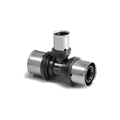 Pipetec Press T-Stück PPSU Mittelabgang reduziert - DVGW zertifiziert / Kontur TH (Ausführung: 32 - 20 - 32 mm (VPE 20 Stk.)) Pipetec Press T-Stück PPSU Mittelabgang reduziert - DVGW zertifiziert / Kontur TH (Ausführung: 32 - 20 - 32 mm (VPE 20 Stk.))