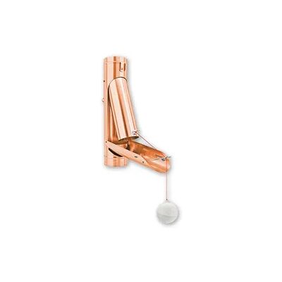 GROMO Regenwasserklappe Grömo mit Kugel automatisch, Kupfer, verschiedene Größen (Ausführung: Ø 80mm) GROMO Regenwasserklappe Grömo mit Kugel automatisch, Kupfer, verschiedene Größen (Ausführung: Ø 80mm)