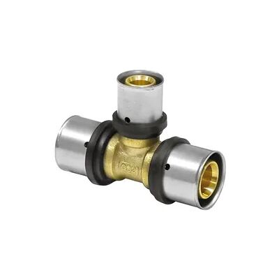 heima24 Pressfitting T-Stück Mittelabgang reduziert - DVGW zertifiziert / Kontur TH (Ausführung: 63 - 32 - 63 mm) heima24 Pressfitting T-Stück Mittelabgang reduziert - DVGW zertifiziert / Kontur TH (Ausführung: 63 - 32 - 63 mm)
