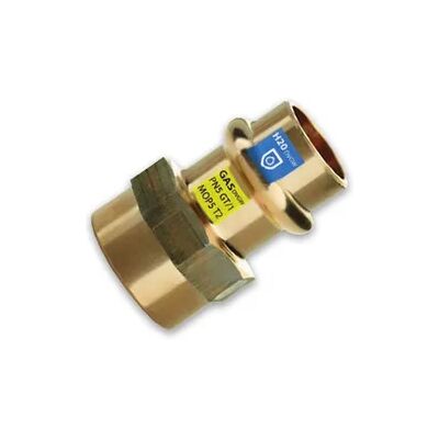 FRABO Kupfer Press Kombifitting Übergang mit IG, DVGW, Kontur V, verschiedene Varianten (Ausführung: 28 - 3/4''IG) FRABO Kupfer Press Kombifitting Übergang mit IG, DVGW, Kontur V, verschiedene Varianten (Ausführung: 28 - 3/4''IG)