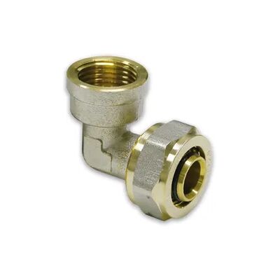 Klemmringverschraubung Schraubfitting Pipetec, Winkel 90° mit Innengewinde (IG) (Ausführung: 16 - 1/2''IG) Klemmringverschraubung Schraubfitting Pipetec, Winkel 90° mit Innengewinde (IG) (Ausführung: 16 - 1/2''IG)