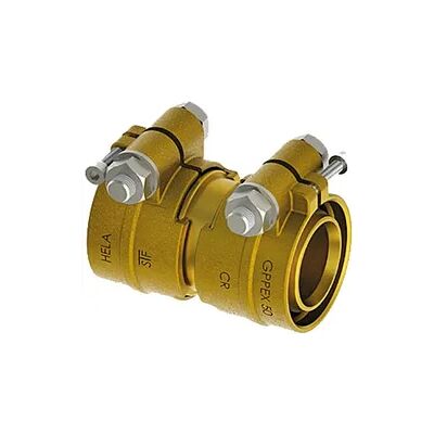 Armacell Klemm-Kupplung für Fernwärmeleitung, PE-Xa, PN 6 (Ausführung: 20 mm) Armacell Klemm-Kupplung für Fernwärmeleitung, PE-Xa, PN 6 (Ausführung: 20 mm)