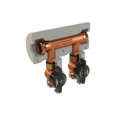 Kemper Strömungsteilergruppe KHS-Venturi, DN 20 (3/4'') x DN 20 (3/4''), AG, AP-Montage Kemper Strömungsteilergruppe KHS-Venturi, DN 20 (3/4'') x DN 20 (3/4''), AG, AP-Montage