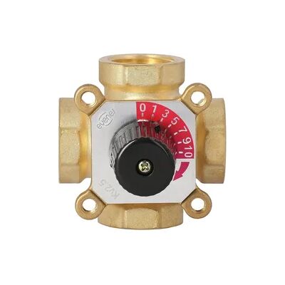 Evenes 4-Wege-Mischer Easyflow Typ 4I DN 32 (1 1/4'') IG mit Kvs 18 Evenes 4-Wege-Mischer Easyflow Typ 4I DN 32 (1 1/4'') IG mit Kvs 18
